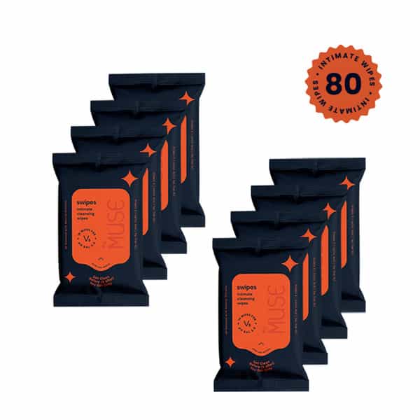 Mymuse Swipe For Women (80 Wipes) Pack Of 8 V's