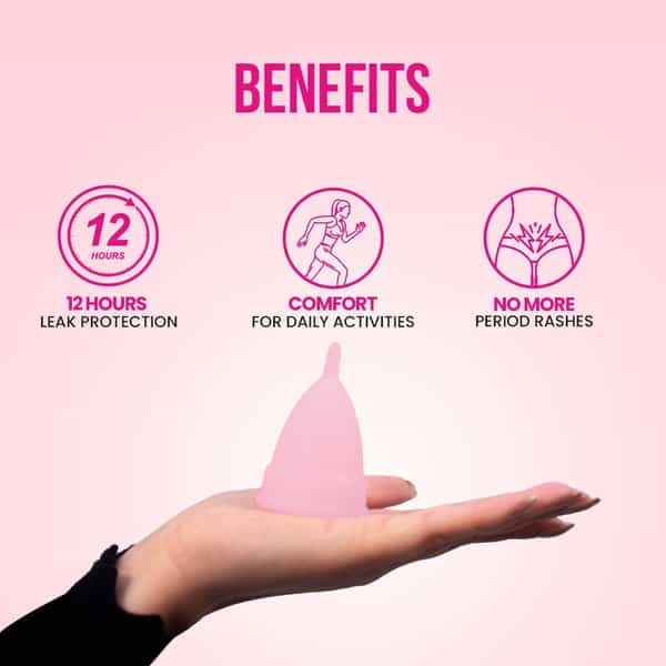 Everteen Small Menstrual Cup For Periods In Women - 4 Packs (23Ml Capacity Each)