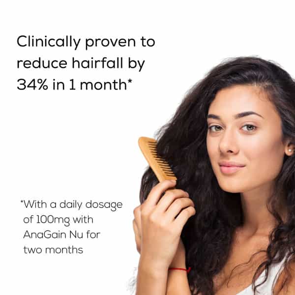 Truebasics Advanced Biotin With Clinically Researched Anagain - 60 Tablets