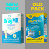 Braymil Premium 1 Infant Formula | Stage - 1 For 0 To 6 Months - 400 Gm (Bag In Box)