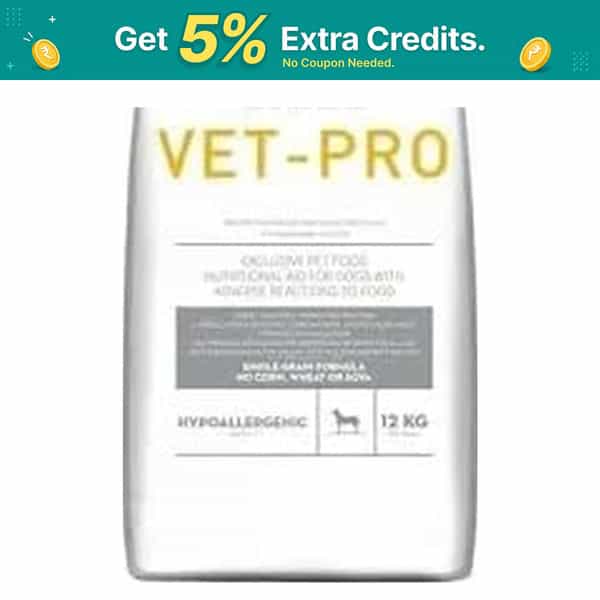 Vet Pro Hypoallergenic Dog Food | 12 Kg