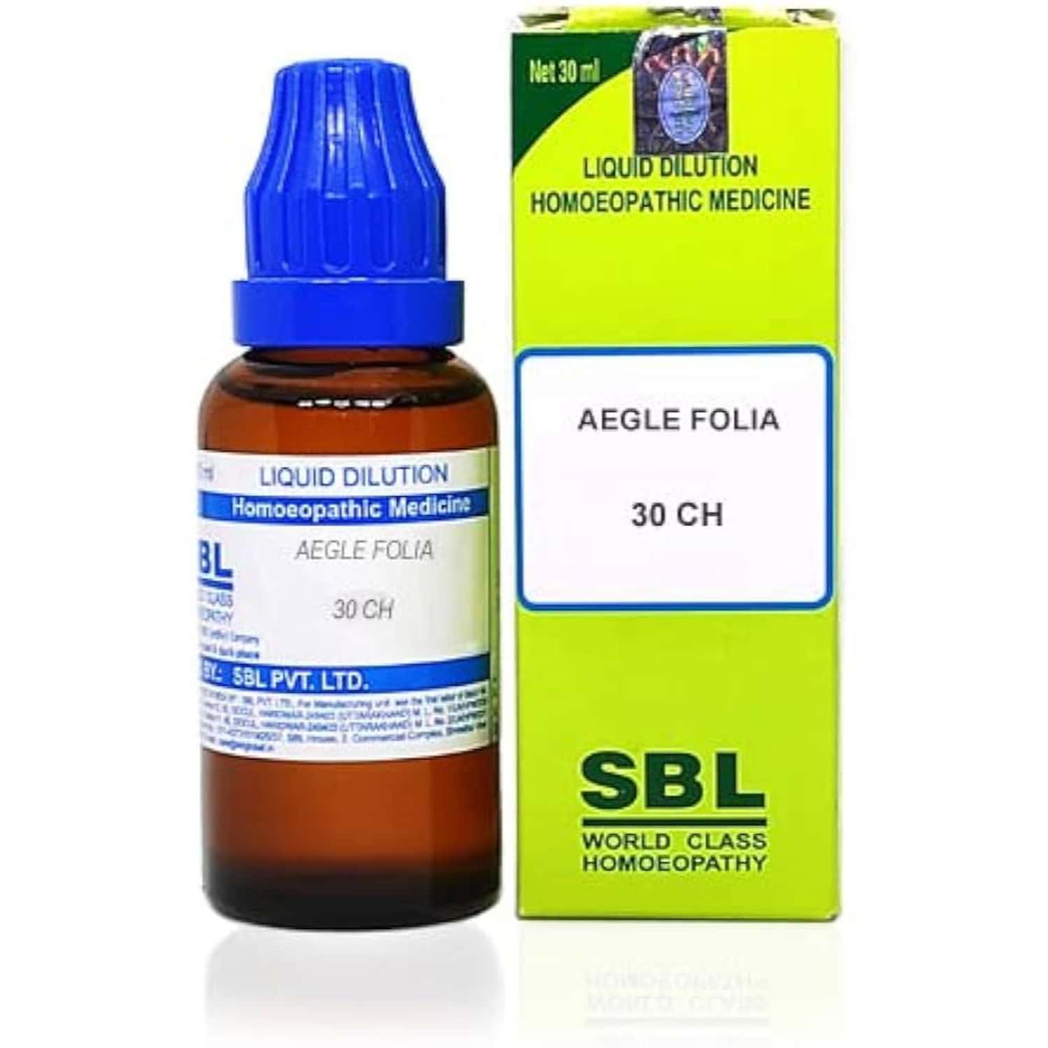Sbl Aegle Folia Dilution 30 Ch 30 Ml Pack Of 3