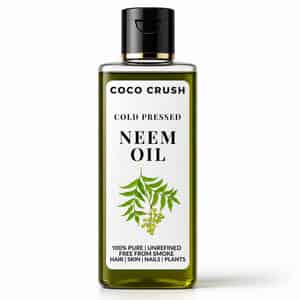 Coco Crush Neem Oil Cold-pressed For Skin Care | Pimples & Scalp Treatment -100ml