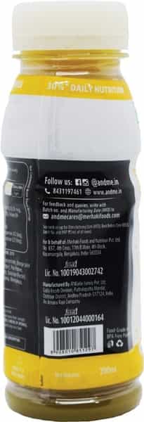 &Me Nutri Hair Biotin Drink Orange Flavor - 200 Ml
