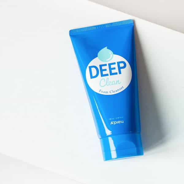 A'pieu Deep Clean Foam Cleanser - 2Ea - Korean Face Cleanser - Korean Skincare - 130Ml