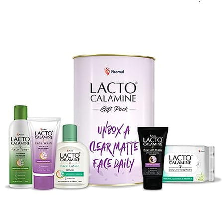 Lacto Calamine Diwali Skin Care Gift Pack|Daily Skin Combo|Pack Of 5| Face Care For Men & Women