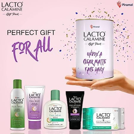 Lacto Calamine Diwali Skin Care Gift Pack|Daily Skin Combo|Pack Of 5| Face Care For Men & Women