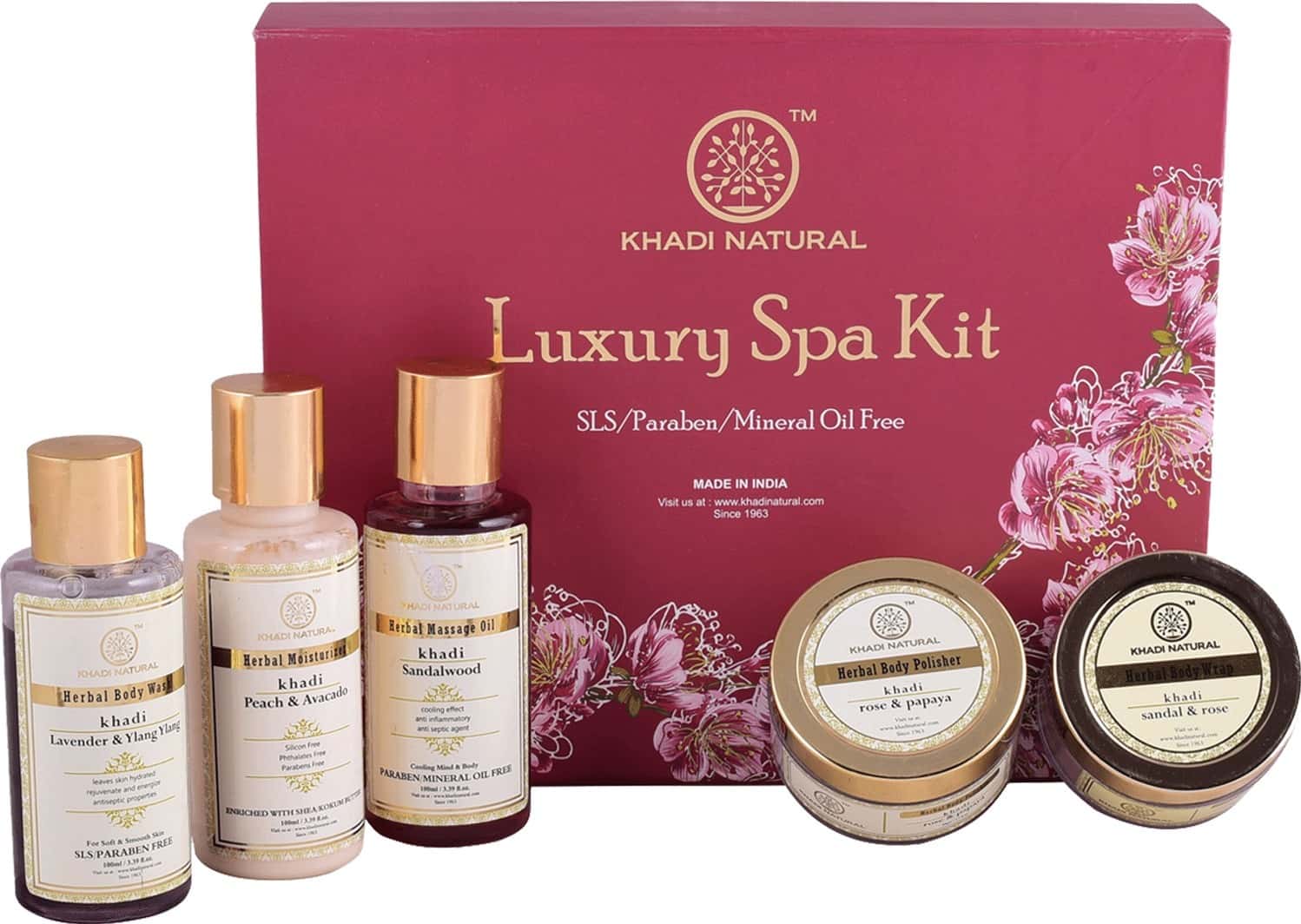 Buy KHADI NATURAL LUXURY SPA KIT 400 GM Online & Get Upto 60 OFF at