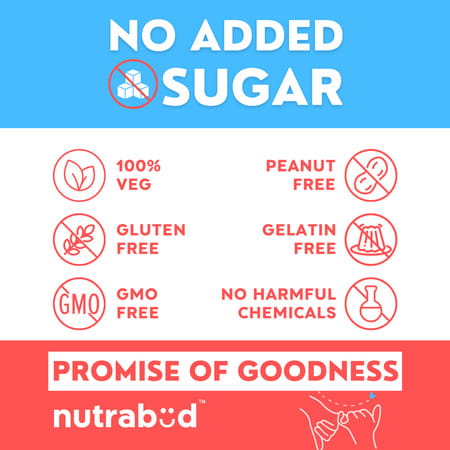 Nutrabud Multivitamin Gummies | No Sugar | Immunity | Growth & Energy | Mango Flavor | 60 Gummies