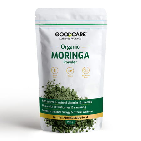 Goodcare Organic Moringa Powder | Adults | Superfood | 200 G | Pack Of 1