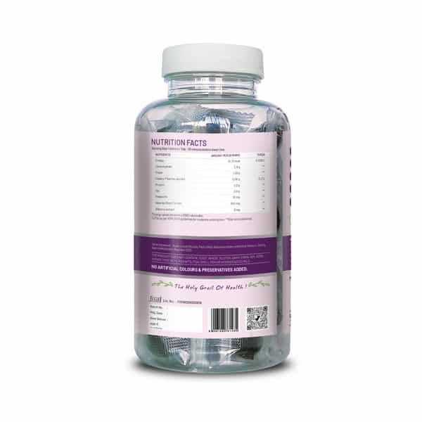 Bliss Welness Calm Bliss Sleep Gummies | Better Sleep Cycle | Melatonin 10Mg (Mixed Fruit Veg) - 30N