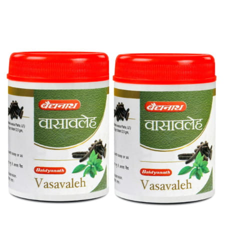 Baidyanath Ayurved Vasavaleh 120g For Cough | Cold & Respiratory Support (Pack Of 2)