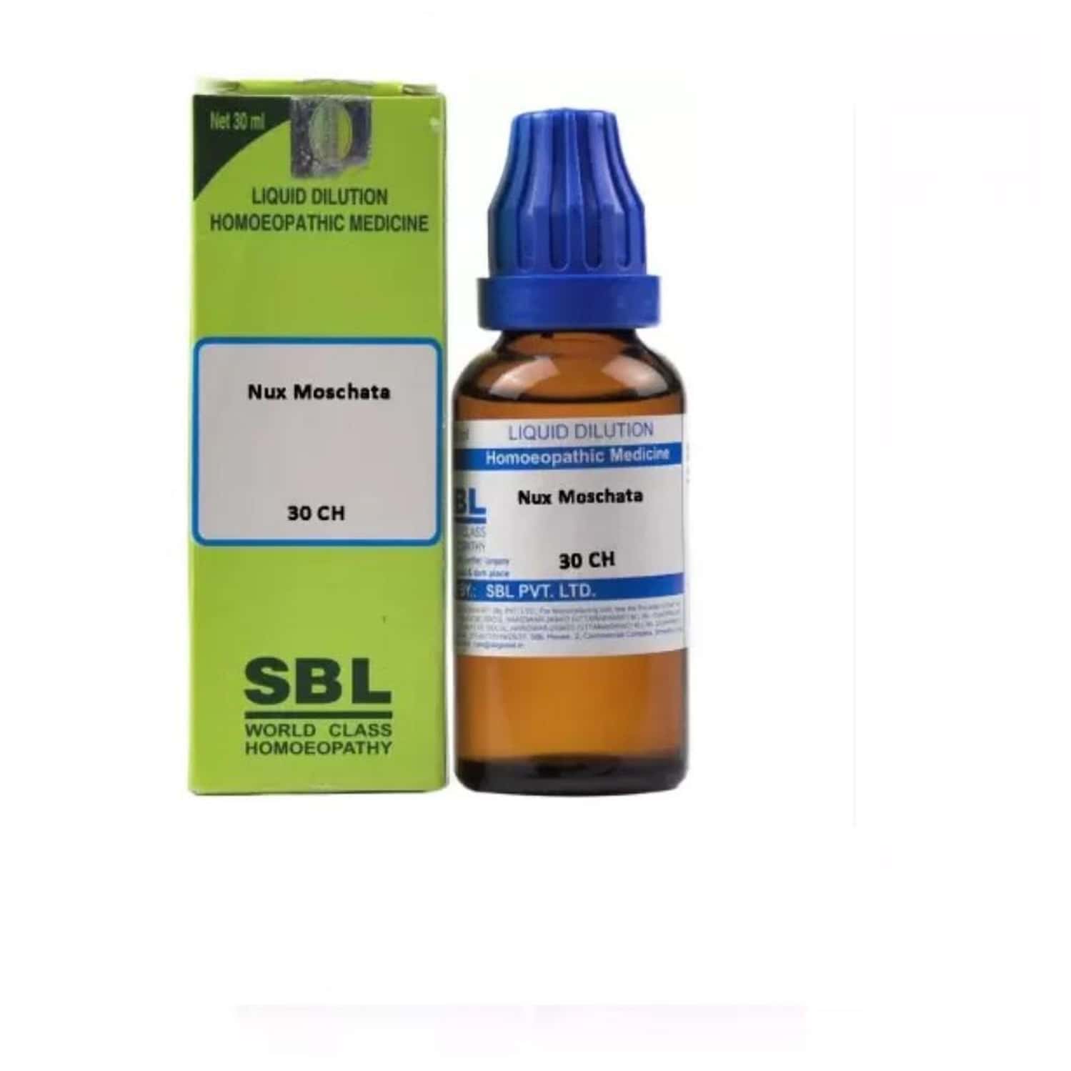 Sbl Nux Moschata Dilution 30 Ch 30 Ml Pack Of 2