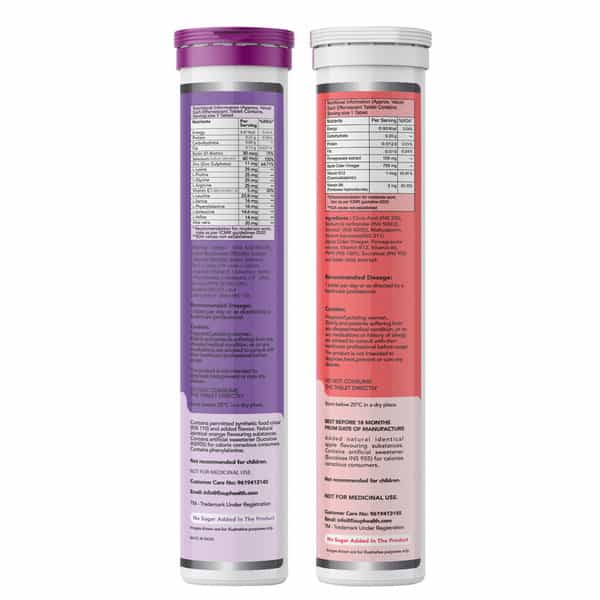 Fixuphealth Biotin Selenium Amino Acids Vitamin And Zinc & Acv With The Mother Vitamin B6 B12 Combo