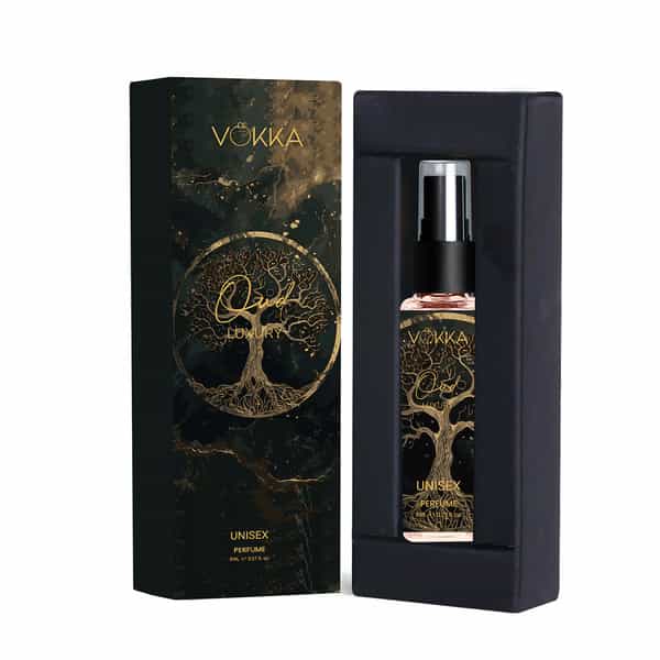 Vokka Pocket Perfume Oud 8Ml Luxury Long Lasting Perfume For Men & Women | Tobacco Sandalwood Notes