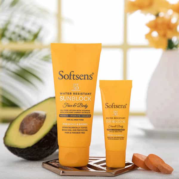Softsens Natural Sunblock Spf 30 - Pack Of 2