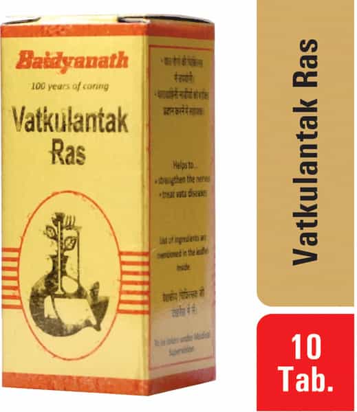 Baidyanath Asli Ayurved Vatakulantak Ras - 10 Tablets