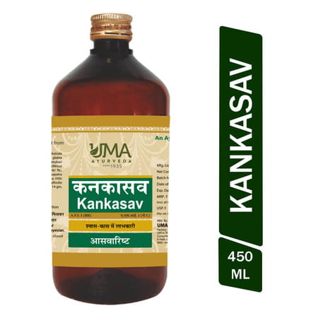 Uma Ayurveda Kankasava Ayurvedic Syrup 450 Ml