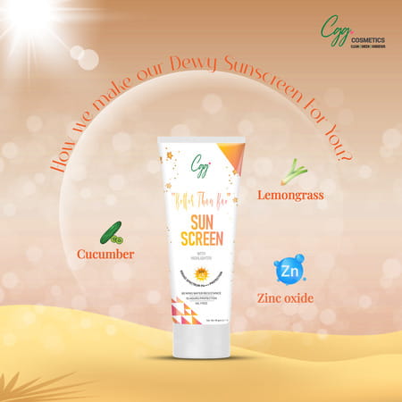 Cgg Cosmetics Sunscreen Sun Block Kit With Spf 45 Pa+++ Broad Spectrum Uva/Uvb