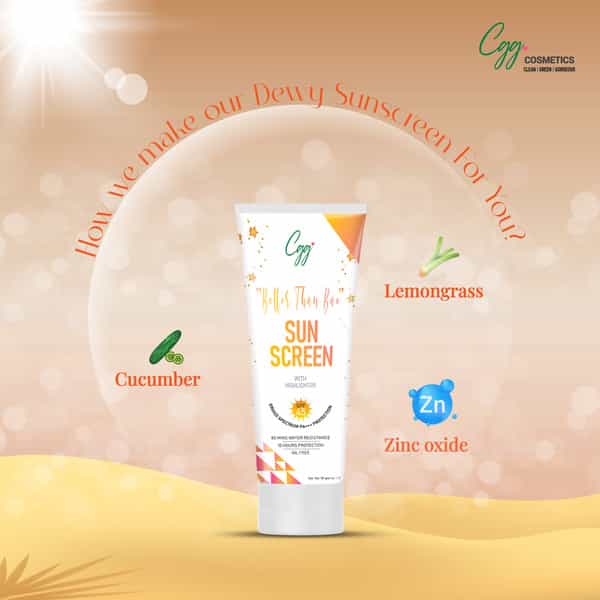 Cgg Cosmetics Sunscreen Sun Block Kit With Spf 45 Pa+++ Broad Spectrum Uva/Uvb