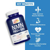 Fitnessveda Nmn Pro+ 600mg 99.9% Ultra Pure | Cellular Repair | Boost Nad+ Energy Levels