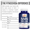 Fitnessveda Nmn Pro+ 600mg 99.9% Ultra Pure | Cellular Repair | Boost Nad+ Energy Levels