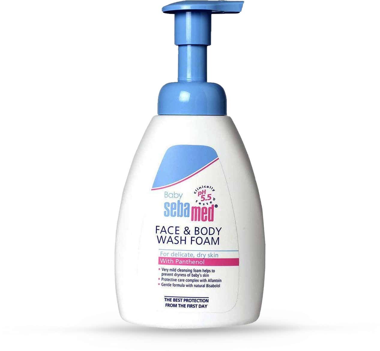Sebamed Baby Face Body Wash Foam|Ph For Face Body|For  Delicate Dry Skin|400 Ml