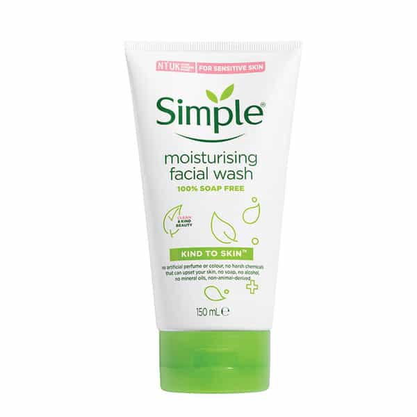 Simple Kind To Skin Moisturising Facial Wash - 150 Ml