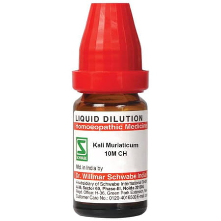 Dr. Willmar Schwabe India Kali Muriaticum Dilution 10m Ch 10 Ml