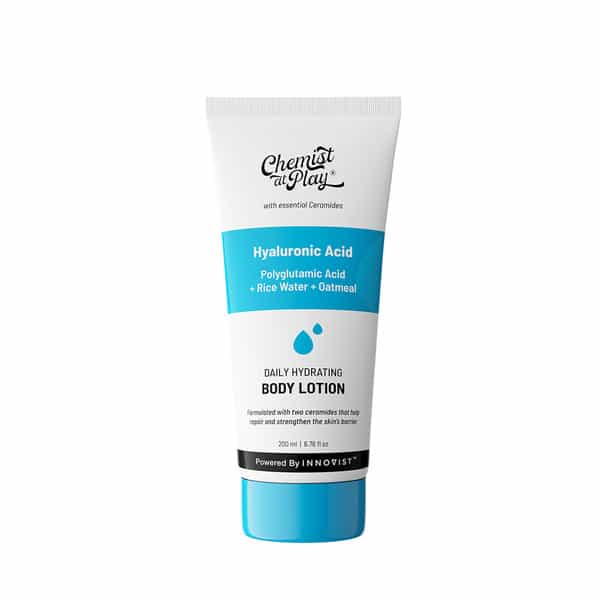 Chemist At Play Hydrating Body Lotion | Intense Hydration & Skin Moisturization | Rice Water 200Ml