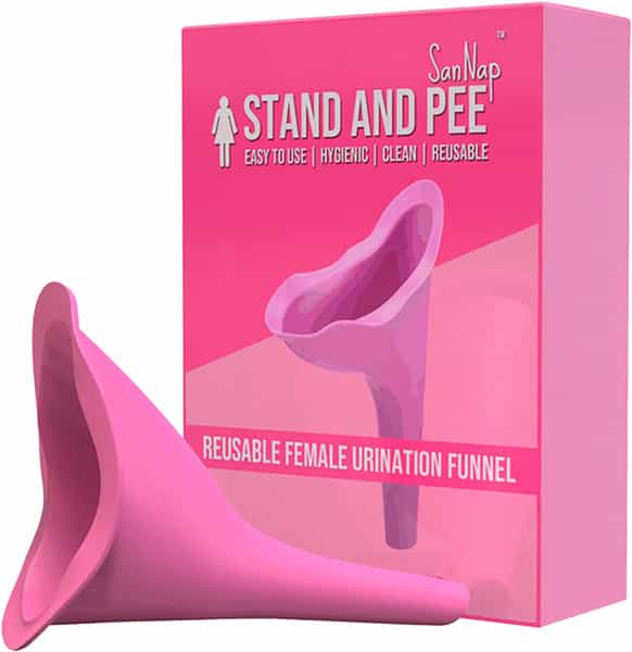Sannap Silicone Stand And Pee Reusable Female Urine Director For Women 1