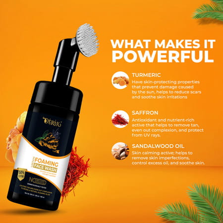 Otrix Ubtan Foaming Face Wash With Built-In Brush