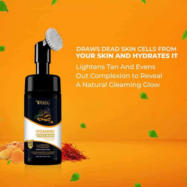 Otrix Ubtan Foaming Face Wash With Built-In Brush