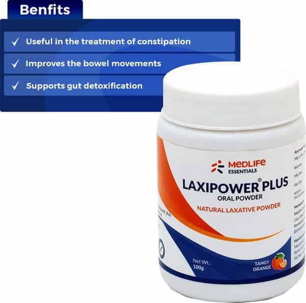 Medlife Essentials Laxipower Plus Powder 100 Gm 