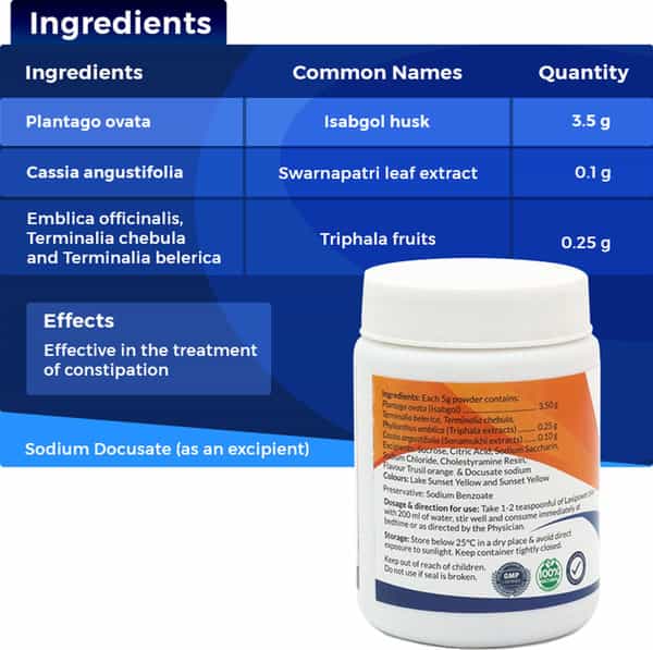 Medlife Essentials Laxipower Plus Powder 100 Gm 
