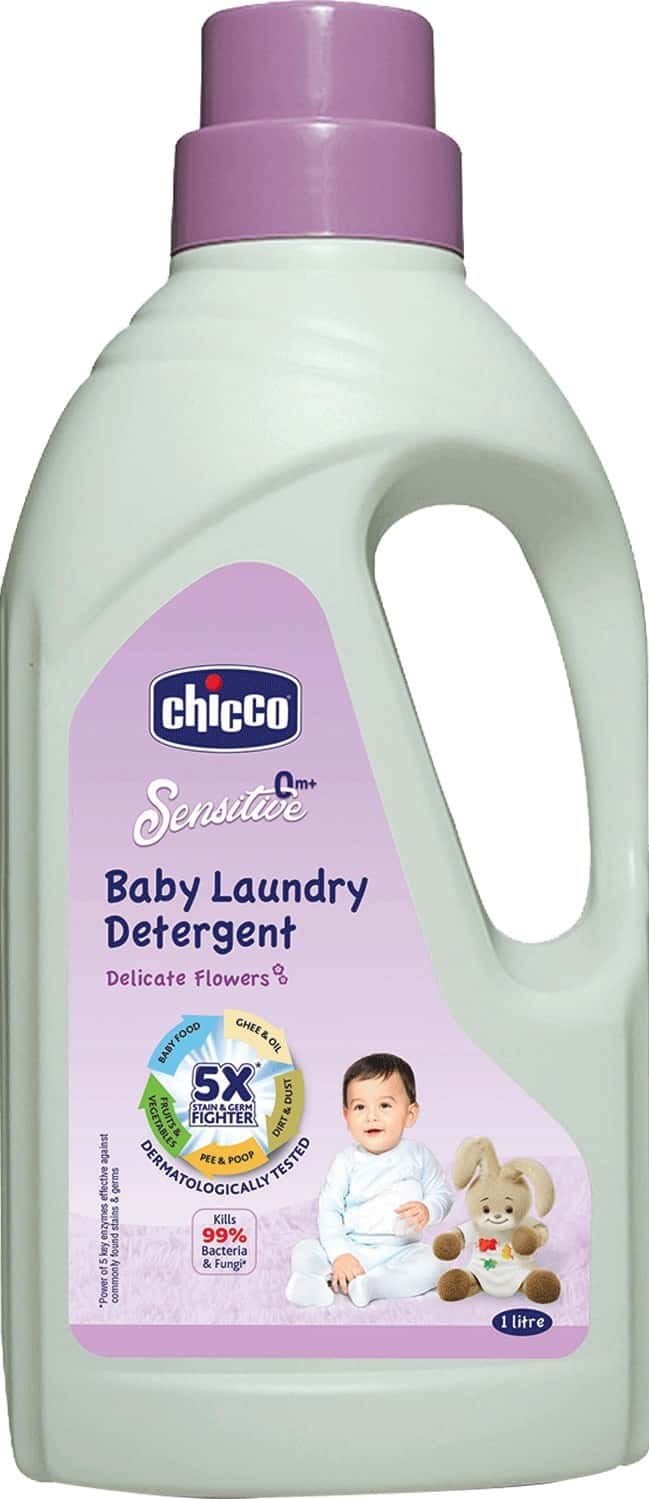 Chicco Baby Delicate Flowers Laundry Detergent Bottle Of 1000ml
