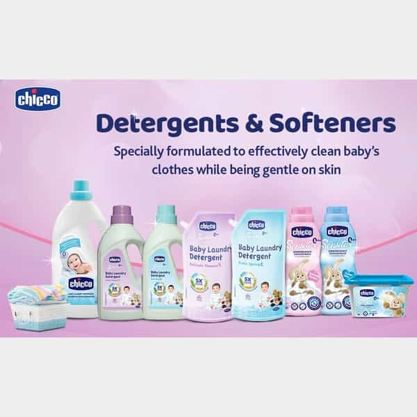 Chicco Baby Delicate Flowers Laundry Detergent Bottle Of 1000Ml