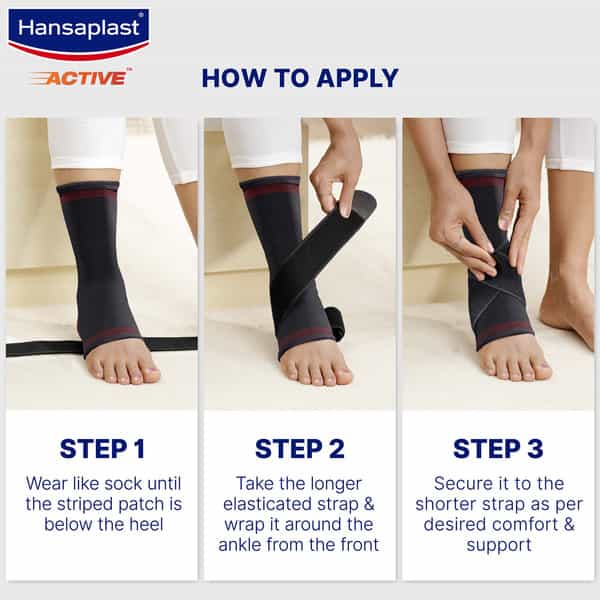 Hansaplast Active Ankle Binder Support Osfm