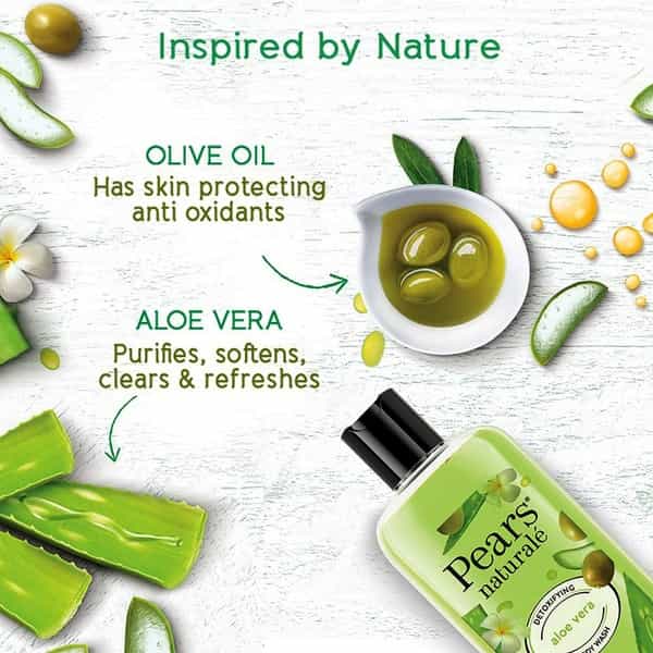 Pears Naturale Detoxifying Aloevera Bodywash - 250 Ml