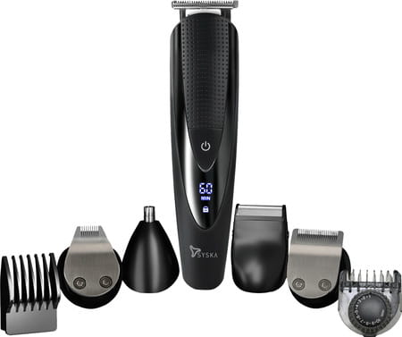 Syska Ht4500k Runtime: 60 Min Trimmer For Men (Black)