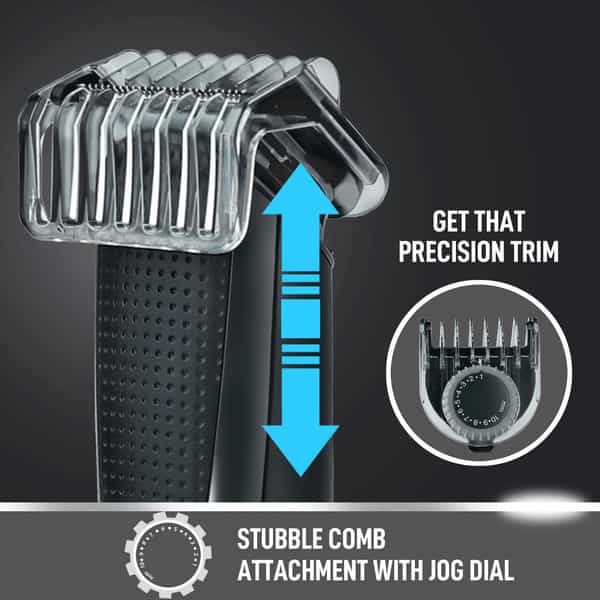 Syska Ht4500k Runtime: 60 Min Trimmer For Men (Black)