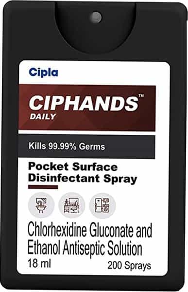 Cipla Ciphands Pocket Spray - 18Ml