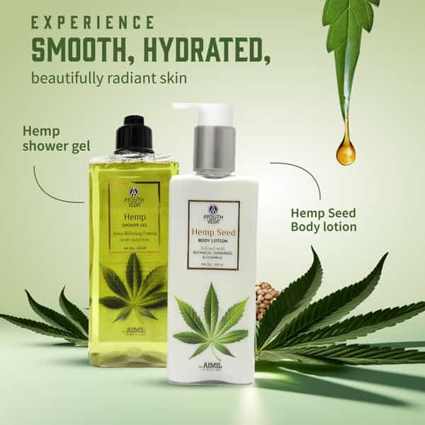 Ayouthveda Hemp Seed Body Lotion - 250Ml