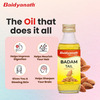 Baidyanath Badam (Almond) Oil | All In One Oil For Skin | Body & Hair - 50ml