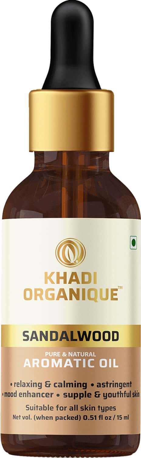Khadi Organique Sandalwood Essential Oil 15 Ml