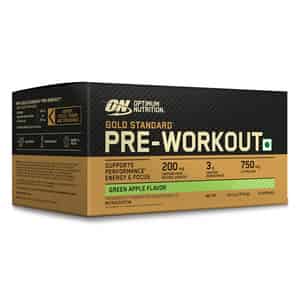 Optimum Nutrition (on) Pre-workout Green Apple 142.5g (pack Of 15 Single Serve)