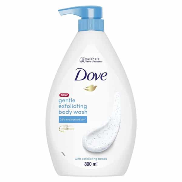 Dove Gentle Exfoliating Nourishing Body Wash | For All Skin Type | 800 Ml