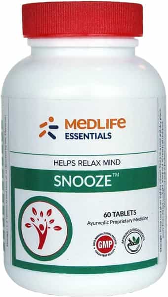 Snooze Pack Of 3 Tablet 3*60 Medlife Essential