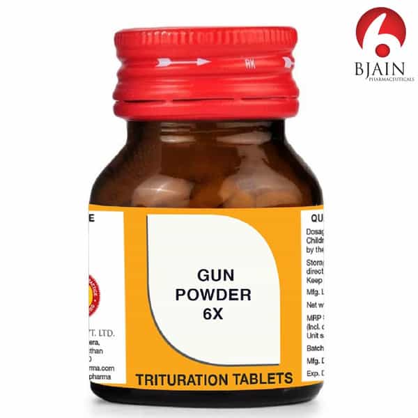 Bjain Gun Powder Trituration Tablet 6X | 25Gm