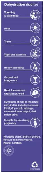 Hydralyte Effervescent Electrolyte Tablets | Adults | Passion Fruit | 20 Tablets